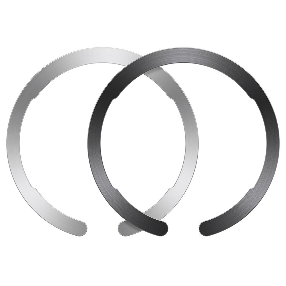 ESR Halolock MagSafe Universal Magnetic Ring (2-pack)  Black / Silver