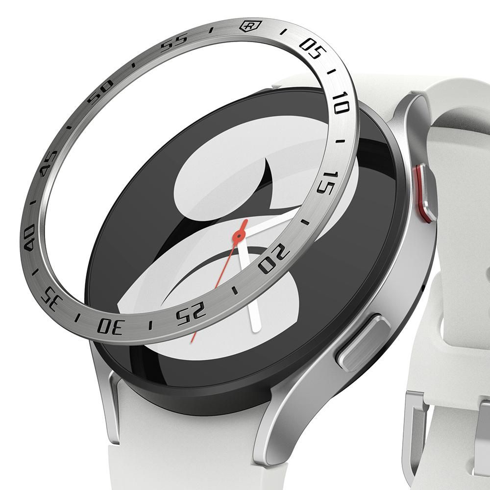 Προστατευτικό Ringke Air & Bezel Styling Samsung Galaxy Watch4 (44mm) Stainless steel- Silver