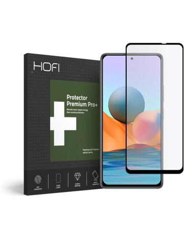 Hofi Προστασία Οθόνης Glass Pro+ για Xiaomi Redmi Note 10 Pro - Μαύρο