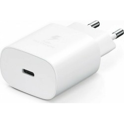 Samsung Φορτιστής Χωρίς Καλώδιο με Θύρα USB-C 25W Power Delivery EP-TA800E Λευκός
