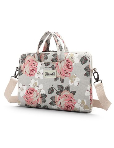 Canvaslife Briefcase Τσάντα Ώμου / Χειρός για Laptop 16" White Rose