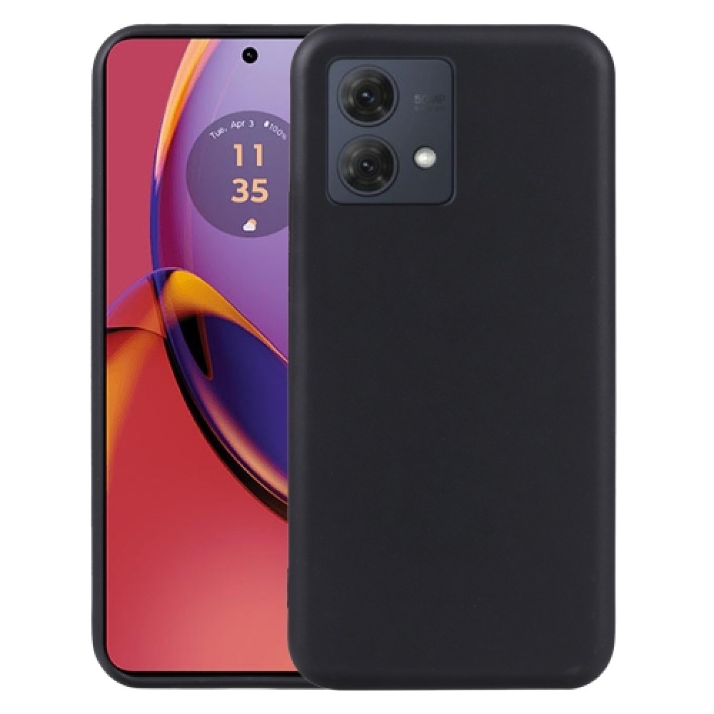 Θήκη πλάτης σιλικόνης TPU για το Motorola Moto G85 5G Black