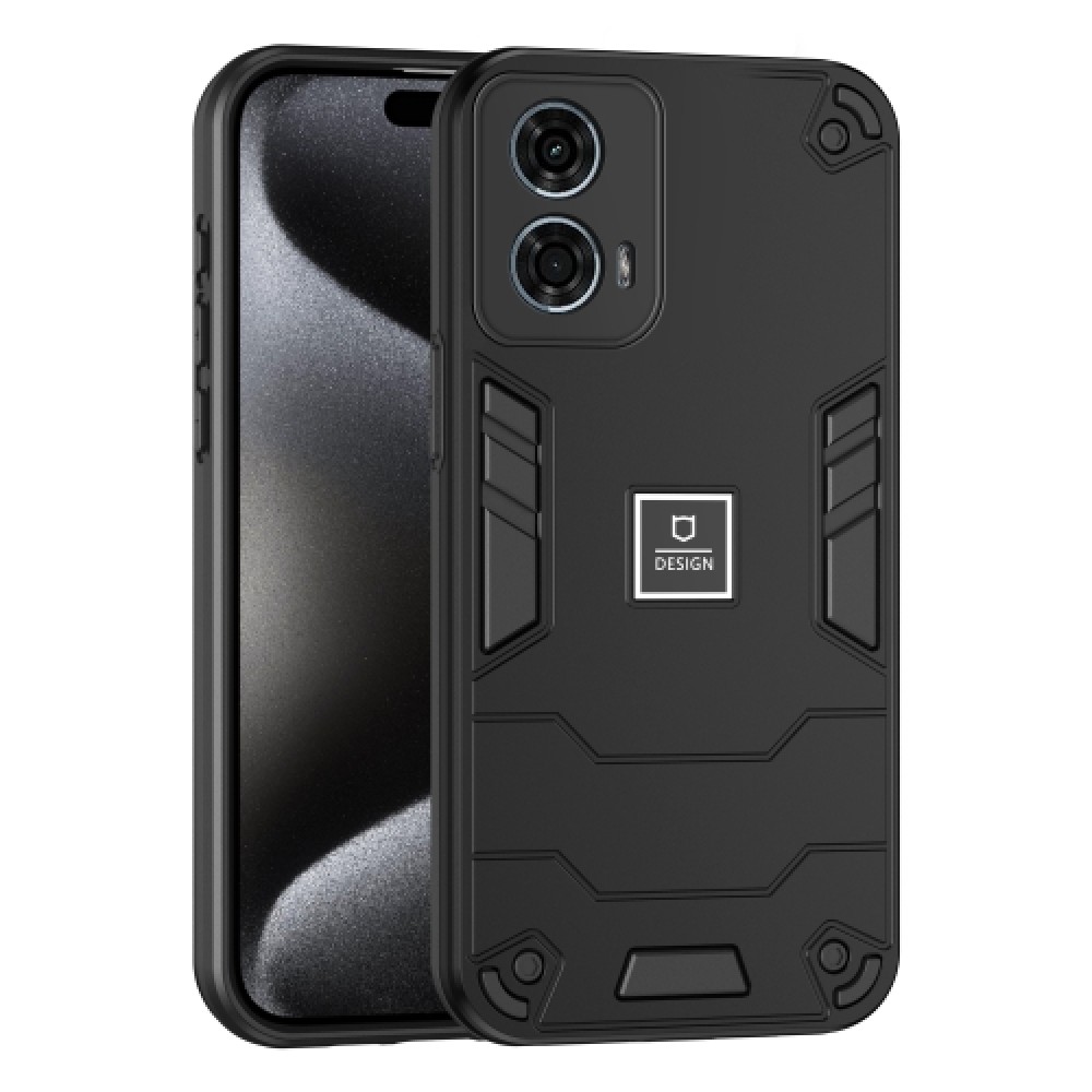 Θήκη πλάτης armor shockproof για το Motorola Moto G24 / G24 Power / G04 / G04s / E14 Black