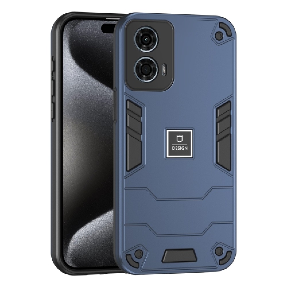 Θήκη πλάτης armor shockproof για το Motorola Moto G24 / G24 Power / G04 / G04s / E14 Blue