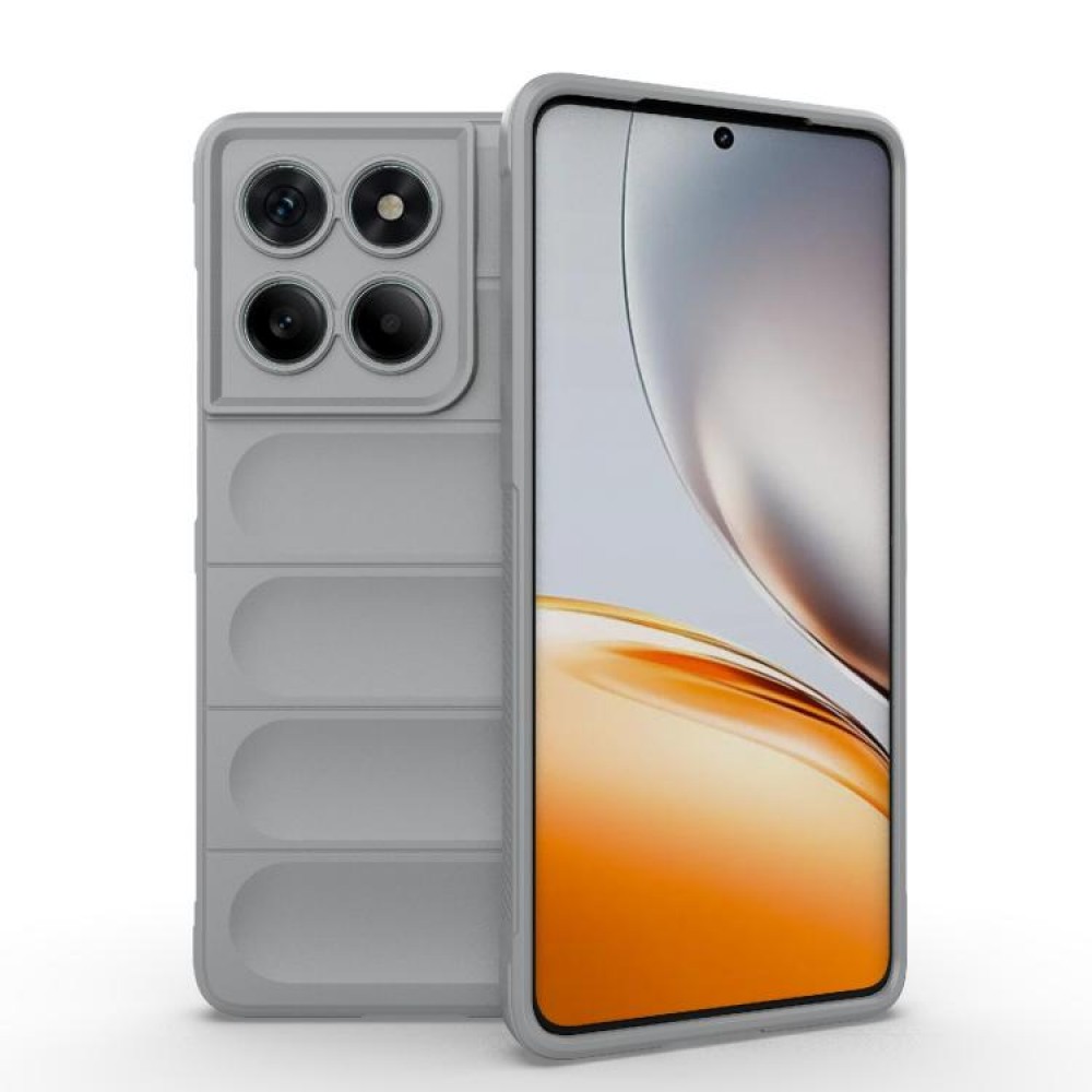 Θήκη πλάτης σιλικόνης Magic Shield TPU για το Motorola Moto 60 Fusion 5G Grey