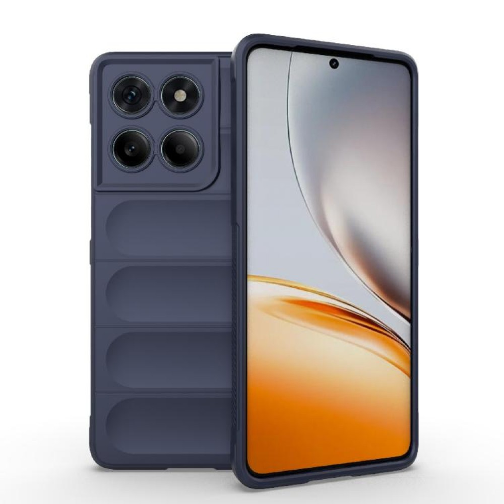 Θήκη πλάτης σιλικόνης Magic Shield TPU για το Motorola Moto 60 Fusion 5G Dark Blue