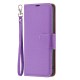 Δερμάτινη θήκη book skin feel με μαγνητικό κλείσιμο για το Samsung Galaxy A35 Purple