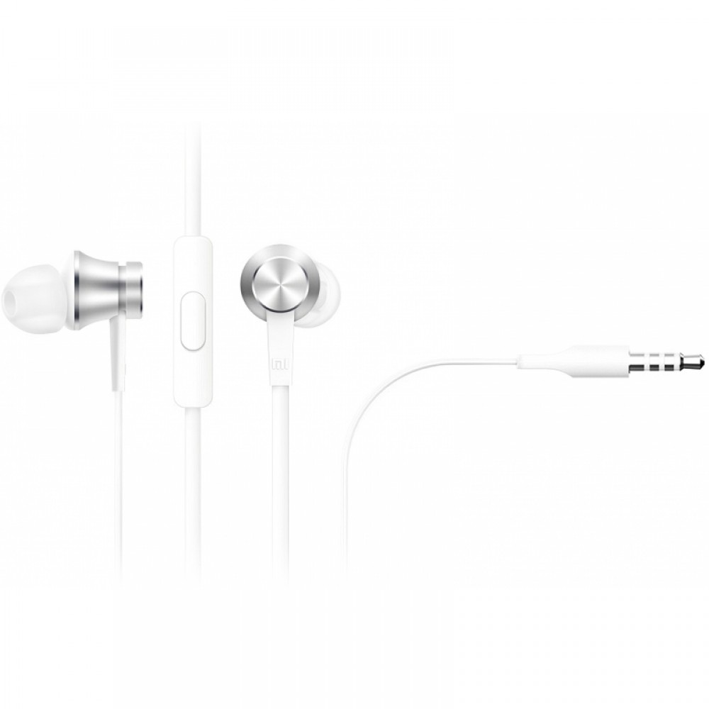 Xiaomi Mi Piston Basic Edition In-ear Handsfree με Βύσμα 3.5mm Silver