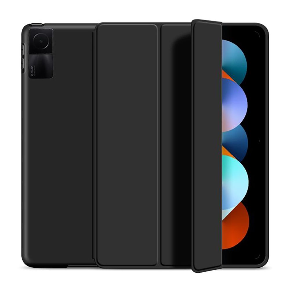 Tech-Protect Smartcase Flip Cover Σιλικόνης για Xiaomi Redmi Pad 10.61 Μαύρο