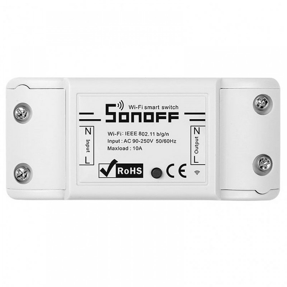 Sonoff Ασύρματος Διακόπτης Basic R2 10A Smart WiFi Switch - Άσπρο