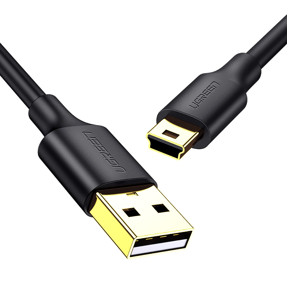 Ugreen USB 2.0 Cable USB-A male - mini USB-B male 0.25m (10353)