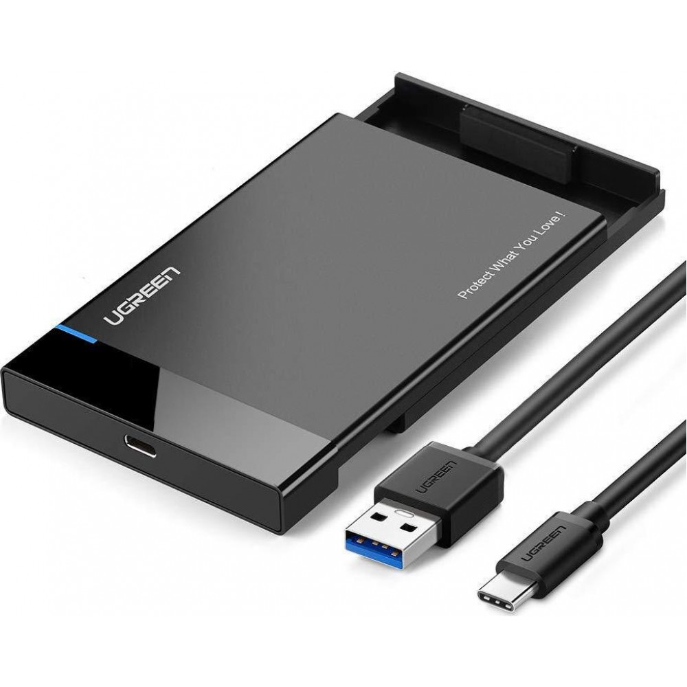 Ugreen Θήκη για Σκληρό Δίσκο 2.5" SATA III έως 6TB με σύνδεση USB 3 Type-C US221 50743