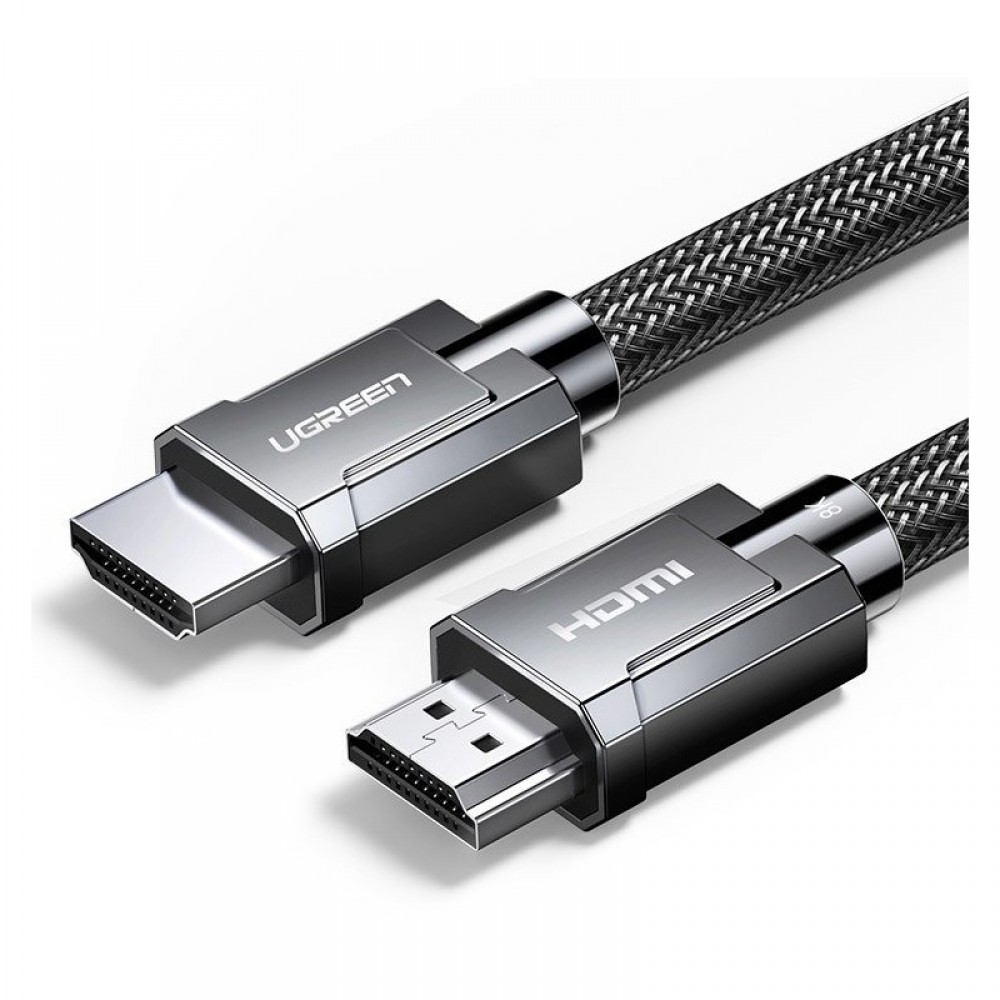 Ugreen καλώδιο HDMI 2.1 Braided HDMI male σε HDMI male 8K 60Hz 1.5m HD140 80402