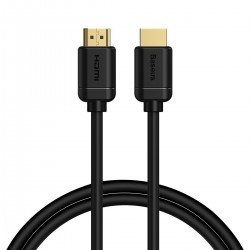 Baseus Καλώδιο HDMI 2.0 4K 60 Hz 3D HDR 18 Gbps 2m (CAKGQ-B01) Black