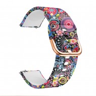 Λουράκι σιλικόνης για το Huawei GT (42mm) /GT 2 (42mm) - Paisley Flower
