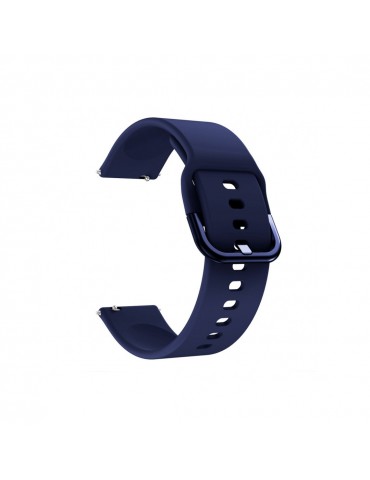 Λουράκι σιλικόνης  Για Το Samsung Galaxy Active / Active 2 40mm / 44mm / Galaxy Watch 3 41mm - OEM Σκούρο Μπλε