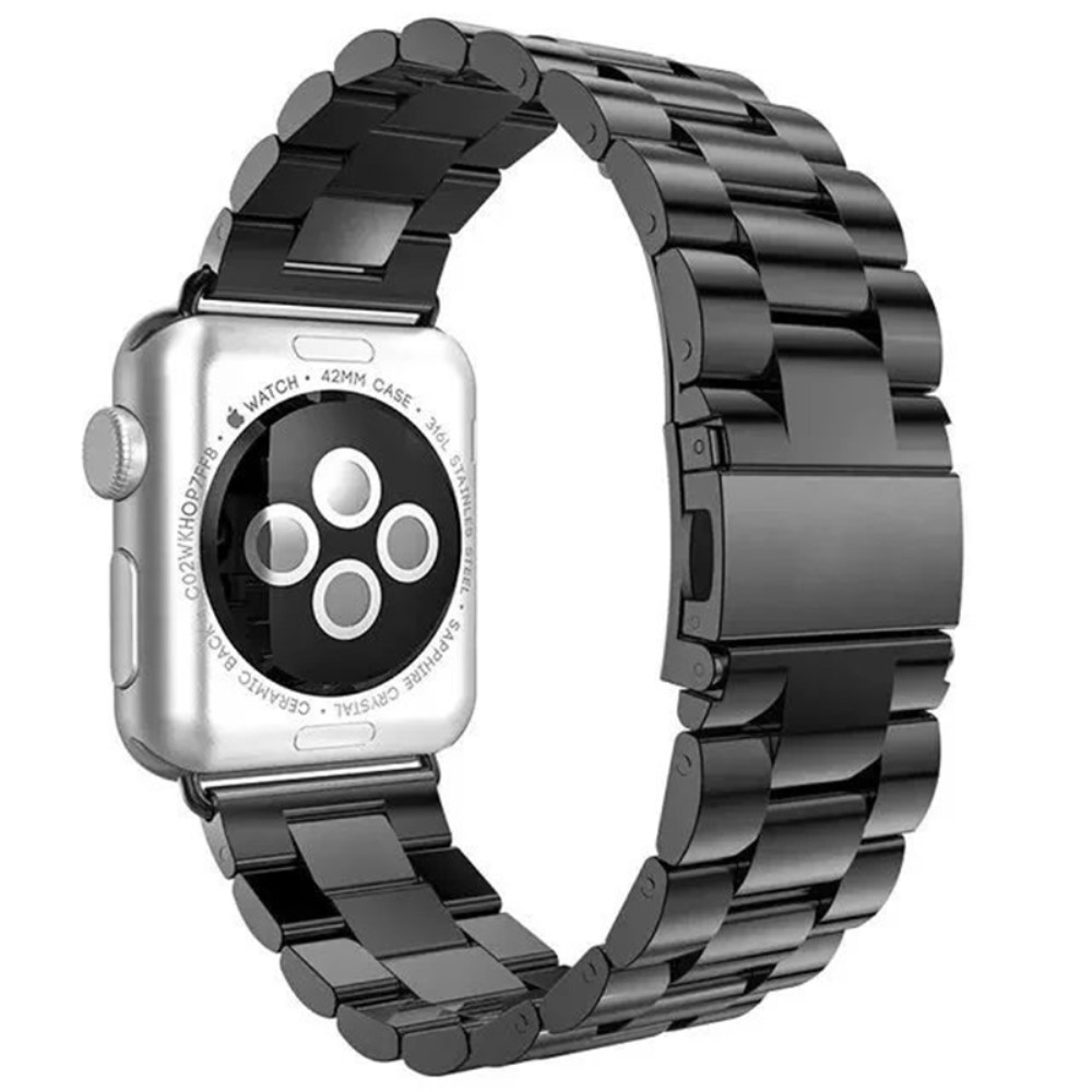 Senso Λουράκι QuickFit Stainless Black (Apple Watch 42/44mm) 