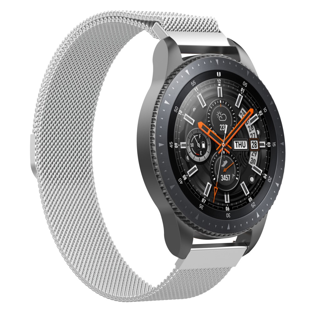 Tech-Protect Milanese Loop Silver - Samsung Gear S3/Galaxy Watch 46mm