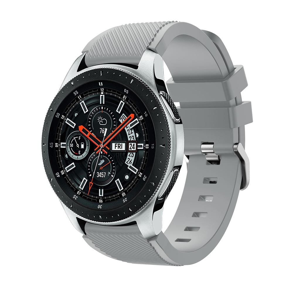 Tech-Protect Smoothband για Samsung Galaxy Watch 46mm/GEAR S3 CLASSIC / FRONTIER / Watch 3 (45mm) Grey