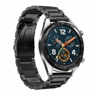 Tech-Protect Μεταλλικό Μαύρο Huawei GT/GT 2 (46mm)/ GT 2e /GT Active/Honor Magic/Watch 2 Classic 