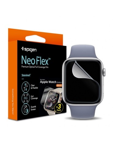 Spigen Προστατευτική Μεμβράνη 3 τεμάχια Neo Flex Apple Watch 5/4 (44mm) 