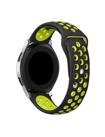 QuickFit Softband Black/Grey Huawei Watch GT /GT 2 (46mm)/GT Active/Honor Magic/Watch 2) - Green /Black OEM