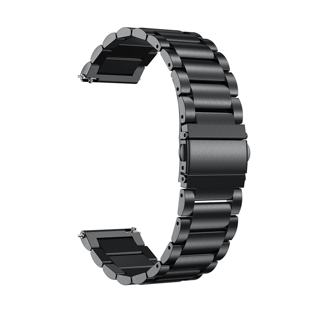 Μεταλλικό Λουράκι Stainless STEEL Για Το Samsung Galaxy Active / Active 2 40mm / 44mm / Galaxy Watch 3 41mm - Black  - OEM