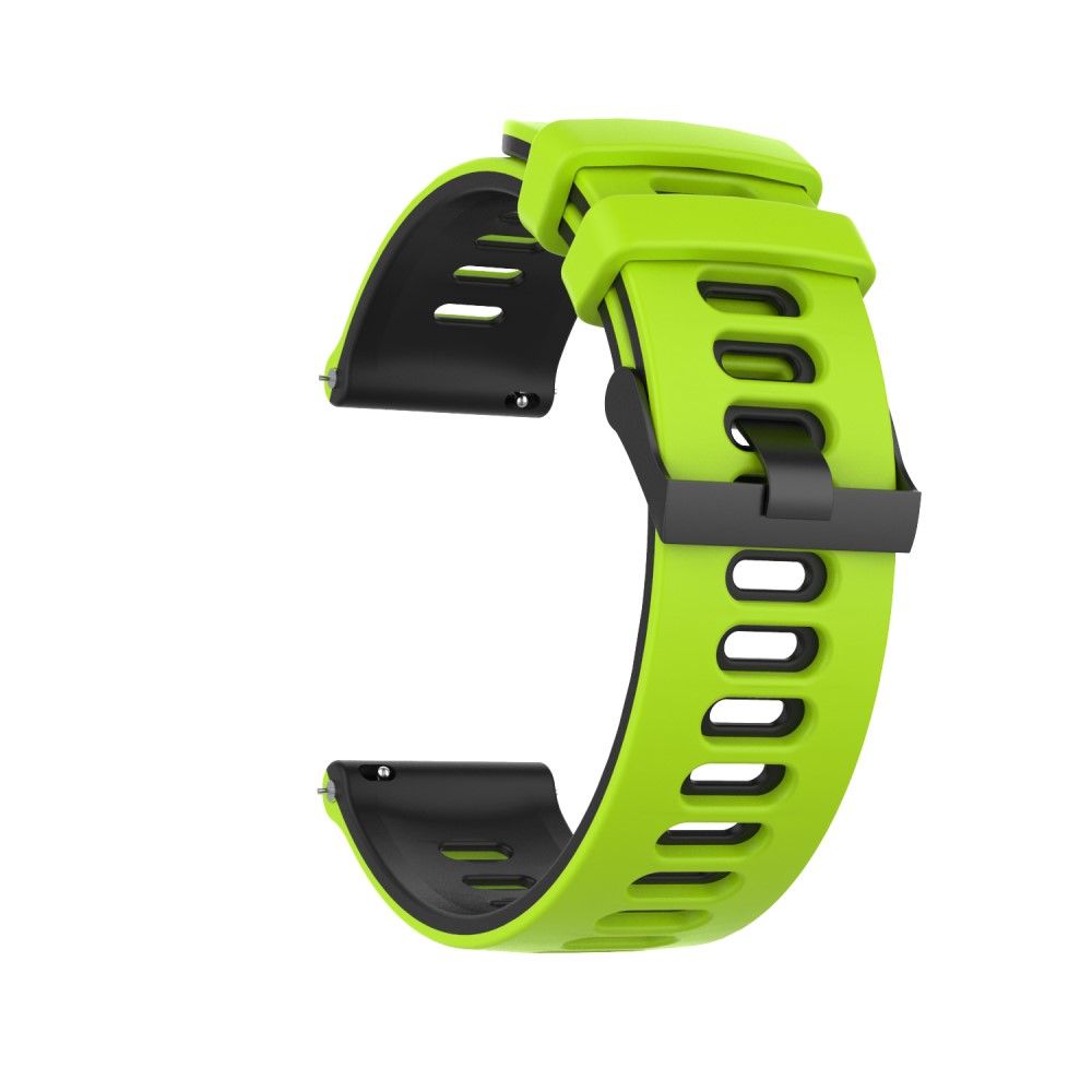 Dual- Color λουράκι σιλικόνης για το Amazfit Pace- Lime/ Black