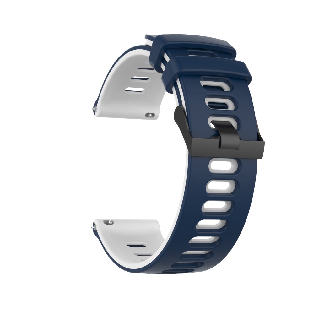 Dual- Color λουράκι σιλικόνης για το Amazfit Pace- Blue/White