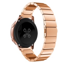 Λουράκι stainless steel bracelet με butterfly buckle για το Huawei GT (42mm) /GT 2 (42mm)- Rose Gold