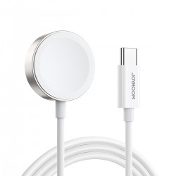 Joyroom ασύρματος φορτιστής με καλώδιο για Apple Watch 1.2m white (S-IW004)