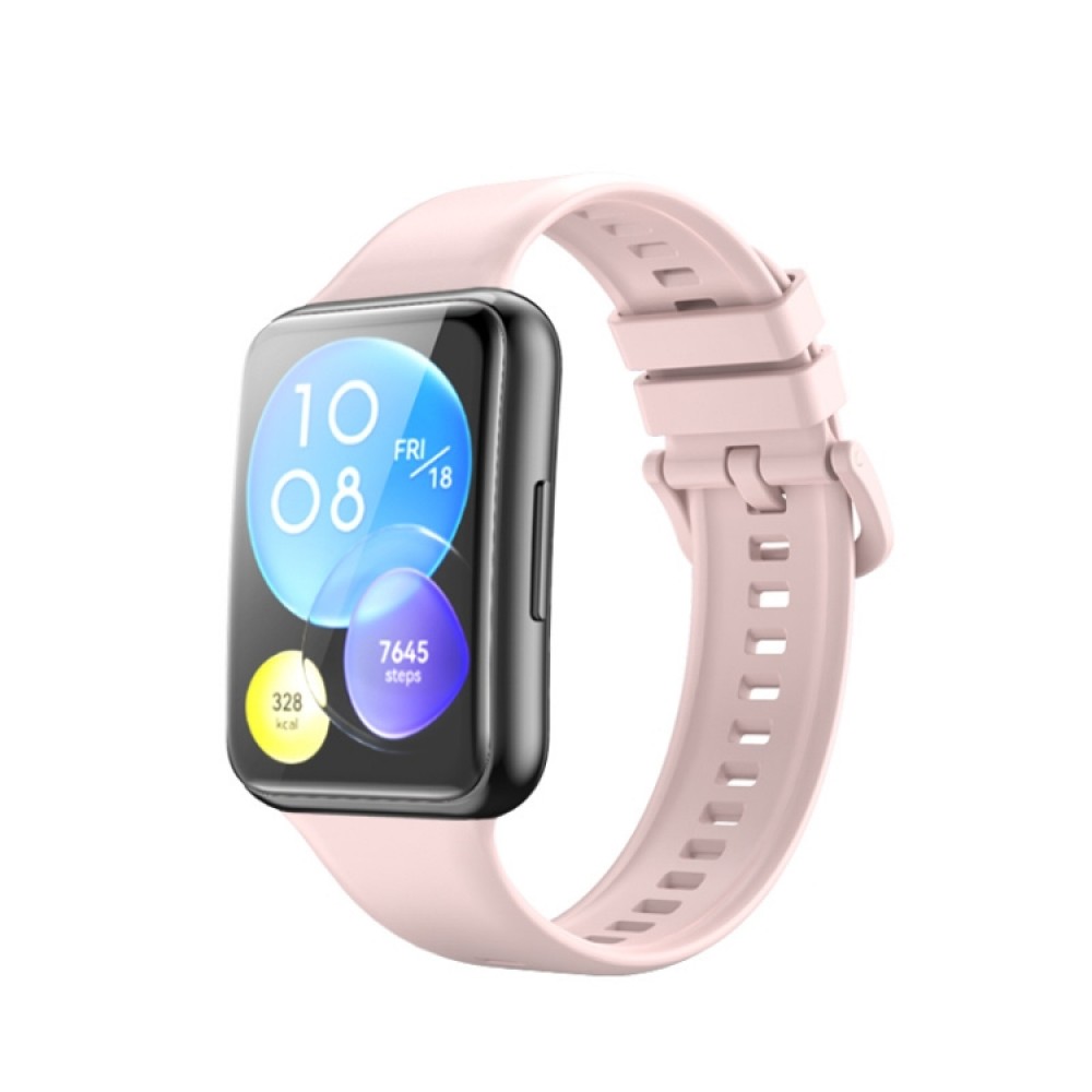 Λουράκι σιλικόνης για το Huawei Watch Fit 2 (Pink)  