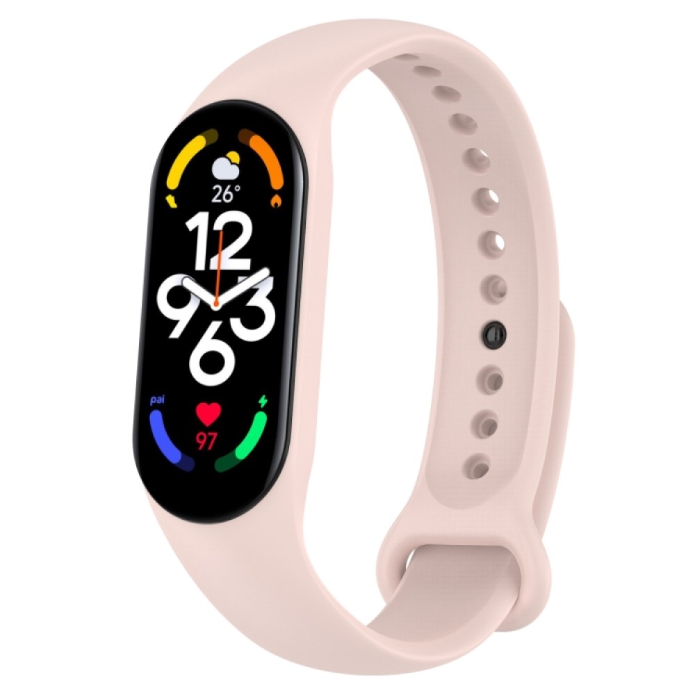 Λουράκι σιλικόνης για το  Xiaomi Mi Band 7 / 7NFC / 6/ 6 NFC / 5 / 5 NFC / Amazfit Band 5(Official Pink)  