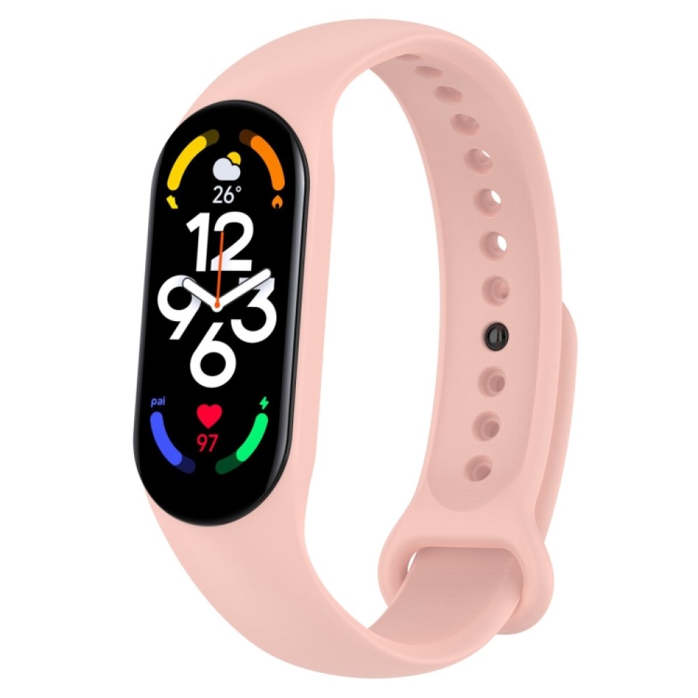 Λουράκι σιλικόνης για το  Xiaomi Mi Band 7 / 7NFC / 6/ 6 NFC / 5 / 5 NFC / Amazfit Band 5 (Pink)  