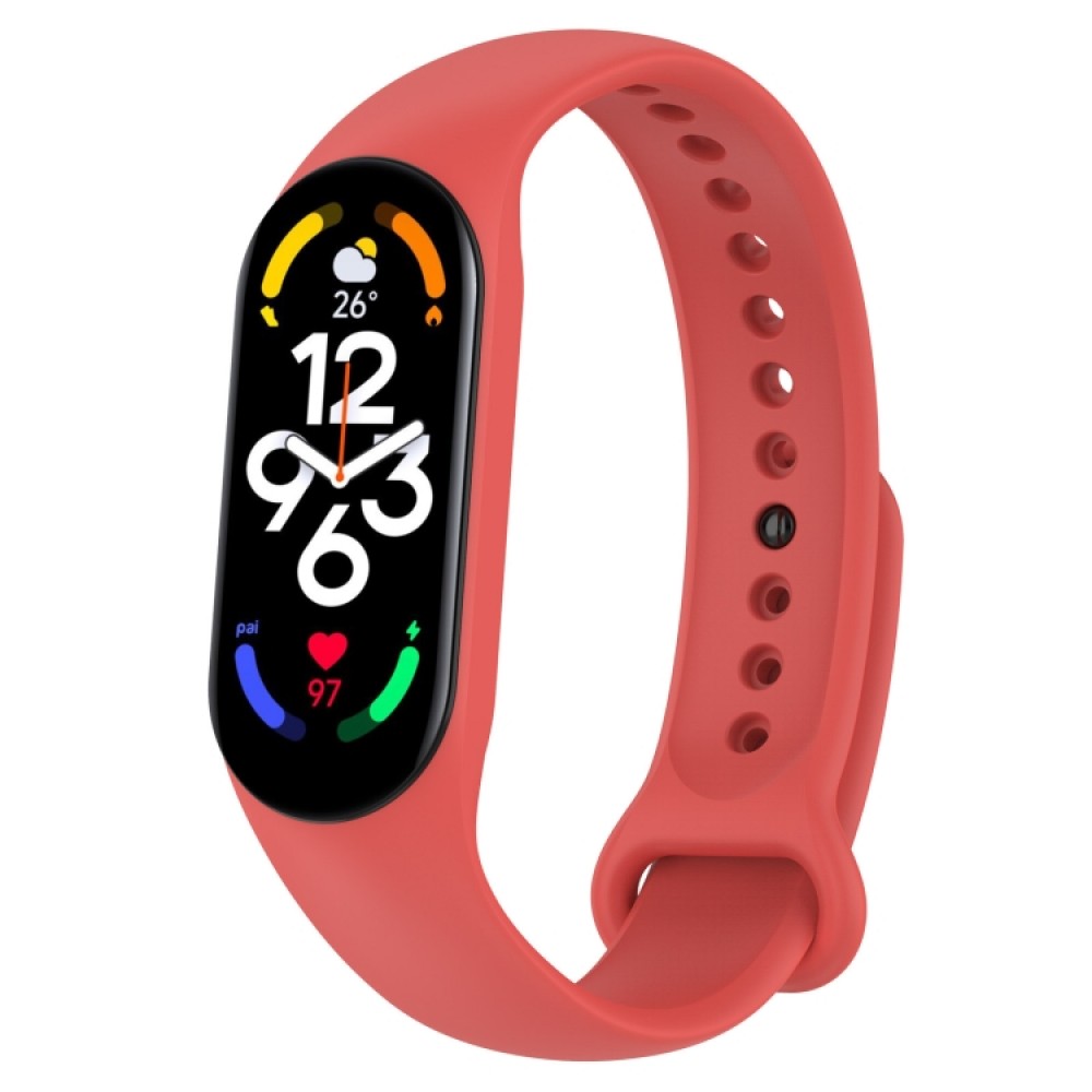 Λουράκι σιλικόνης για το  Xiaomi Mi Band 7 / 7NFC / 6/ 6 NFC / 5 / 5 NFC / Amazfit Band 5 (True Red)  