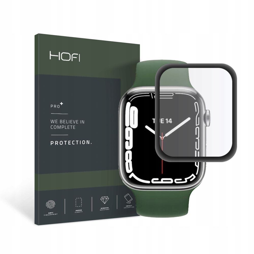 HOFI GLASS PRO+ για το APPLE WATCH 7 / 8 (41 MM) BLACK