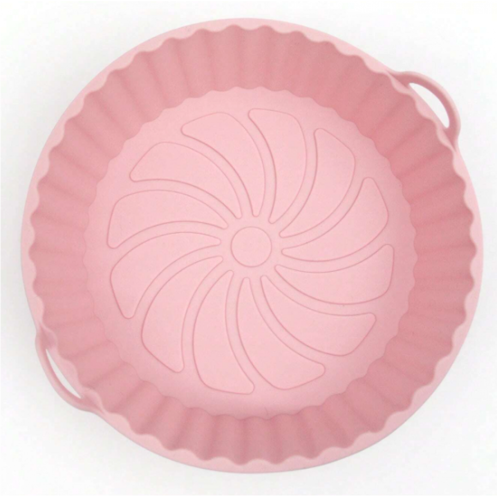 Φόρμα Σιλικόνης Για Μαγείρεμα Air Fryer (Pink)