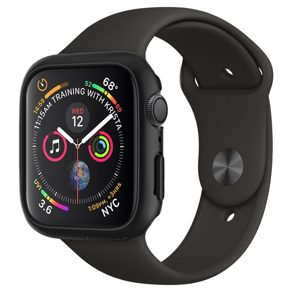 Spigen Thin Fit Θήκη για Apple Watch Series 6 / 5 / 4 / SE (44mm)  - Black