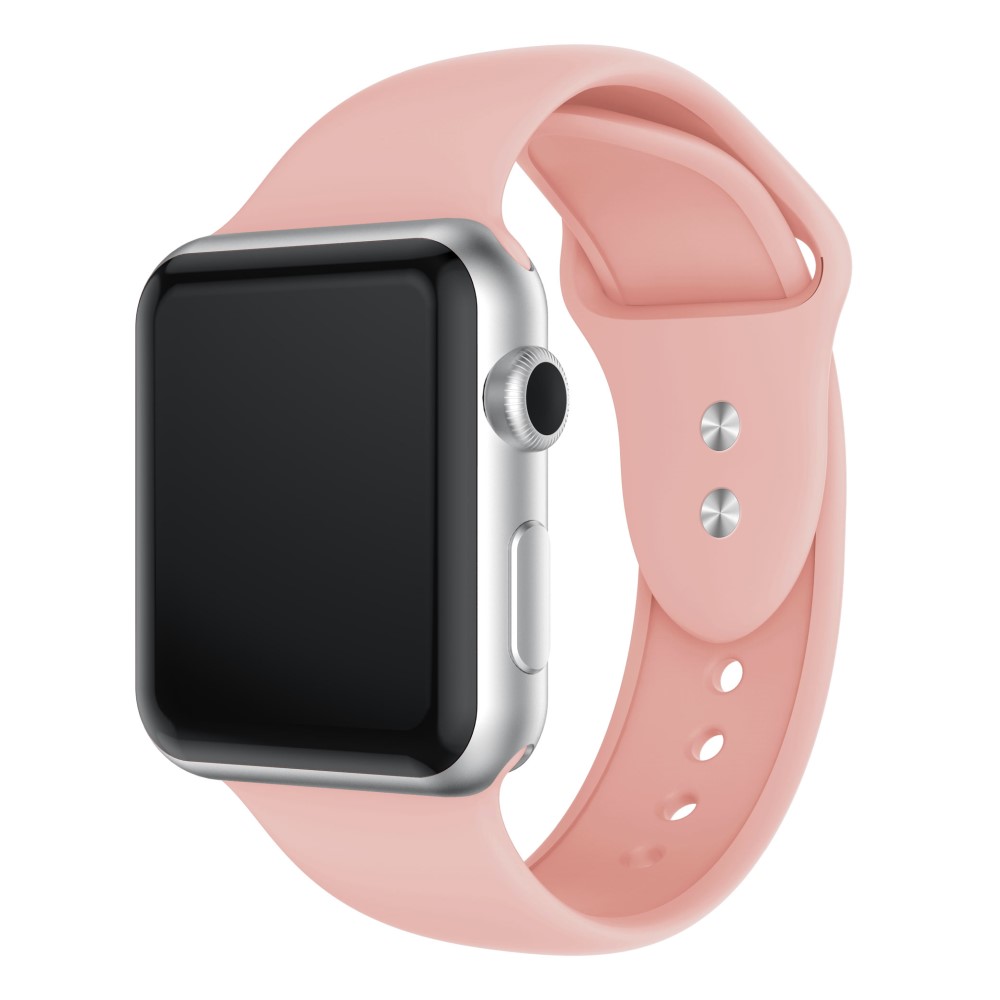 Λουράκι Σιλικόνης Baby pink (Apple Watch 42/44mm) OEM
