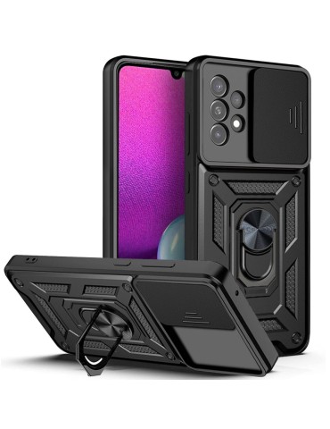 Tech-Protect Camshield Pro Back Cover Μαύρο (Galaxy A53)
