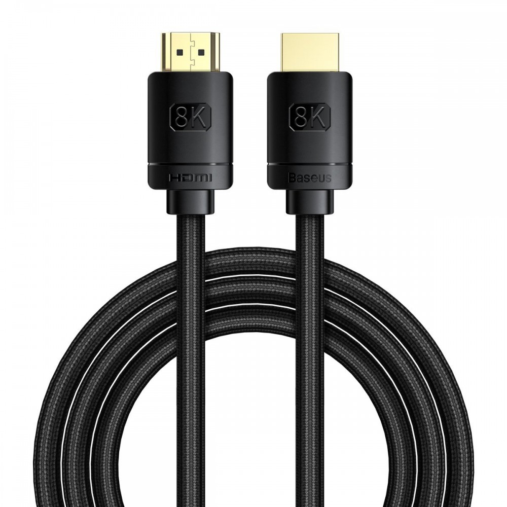 Καλώδιο Baseus High Definition Series HDMI 2.1 8K 60Hz, 3D, HDR, 48Gbps, 3m (black) (CAKGQ-L01)