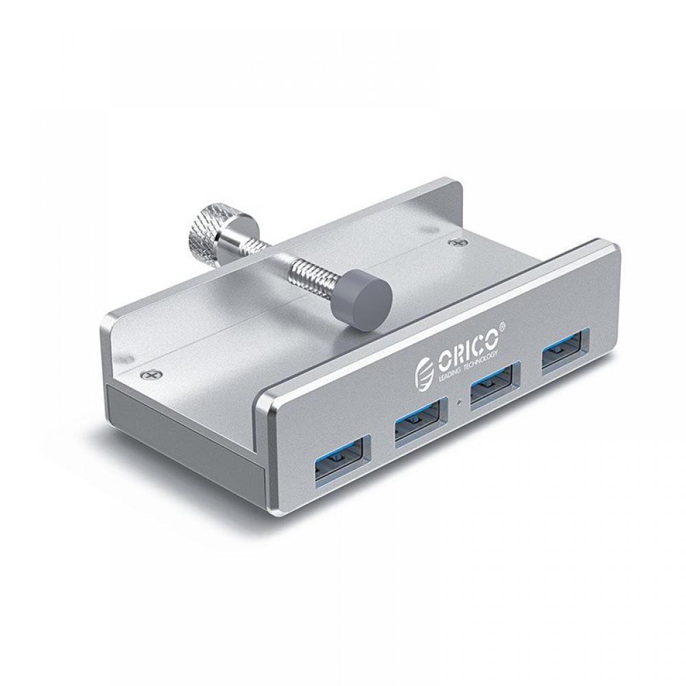 Orico MH4PU USB 3.0 Hub 4 Θυρών με σύνδεση USB-A Ασημί MH4PU-SV-BP