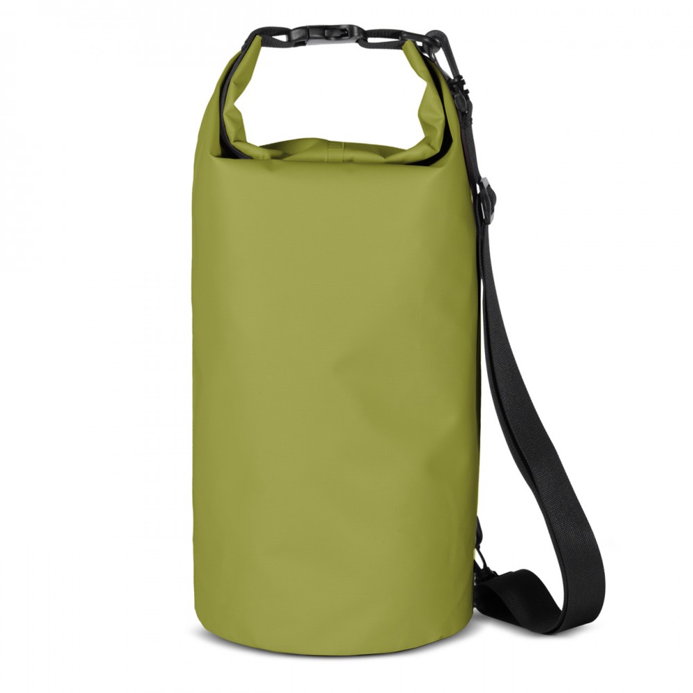 PVC αδιάβροχο backpack bag 10l - green