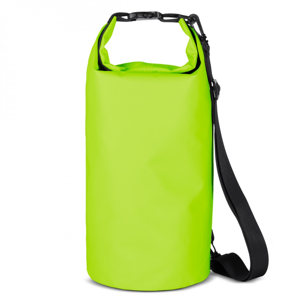 PVC αδιάβροχο backpack bag 10l - light green