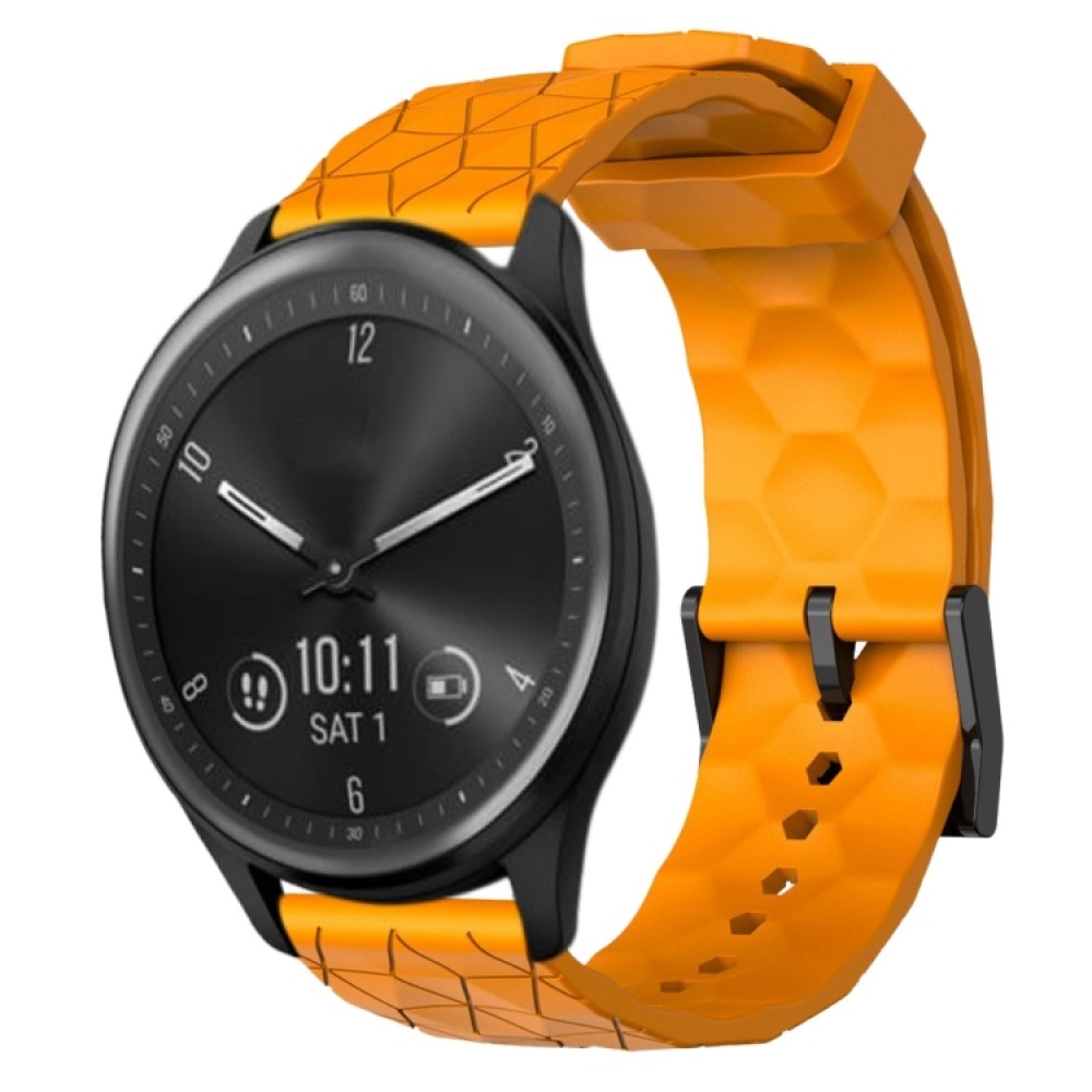 Λουράκι σιλικόνης Football Pattern για το  Amazfit GTS - (Yellow)