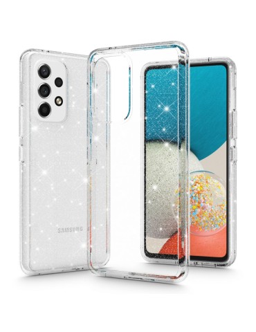 Tech-Protect Glitter Back Cover Σιλικόνης Clear (Galaxy A53)
