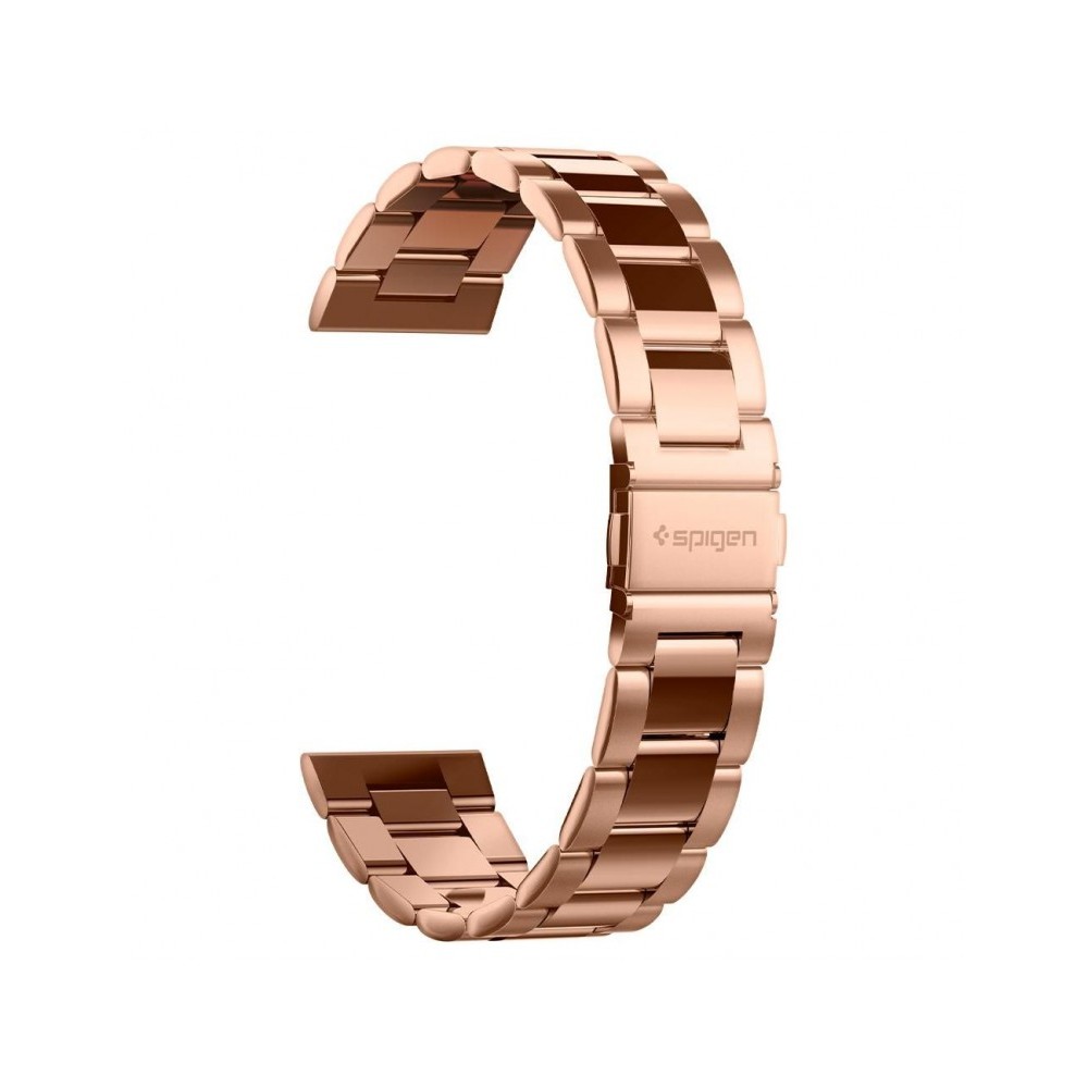 Spigen Modern Fit Λουράκι Stainless Steel Για Το Samsung Galaxy Watch 4 (40mm)/(44mm) / Samsung Galaxy Watch 4 classic (42mm) /(46mm)  - Rose Gold