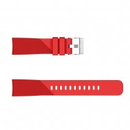 Twill Texture Λουράκι σιλικόνης Για Το  HUAWEI WATCH GT 3 42 mm-OEM Red