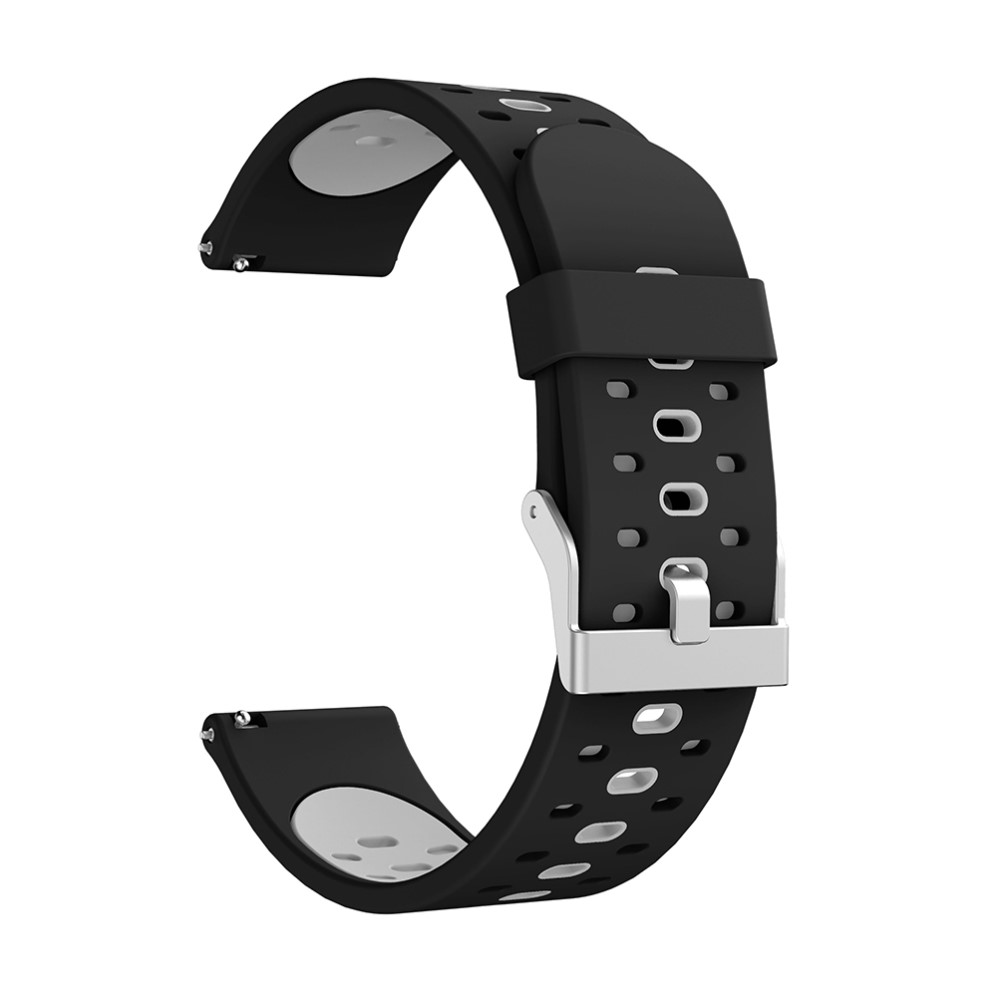 Λουράκι σιλικόνης για το Mibro C2 / Mibro Watch Lite Black / Grey