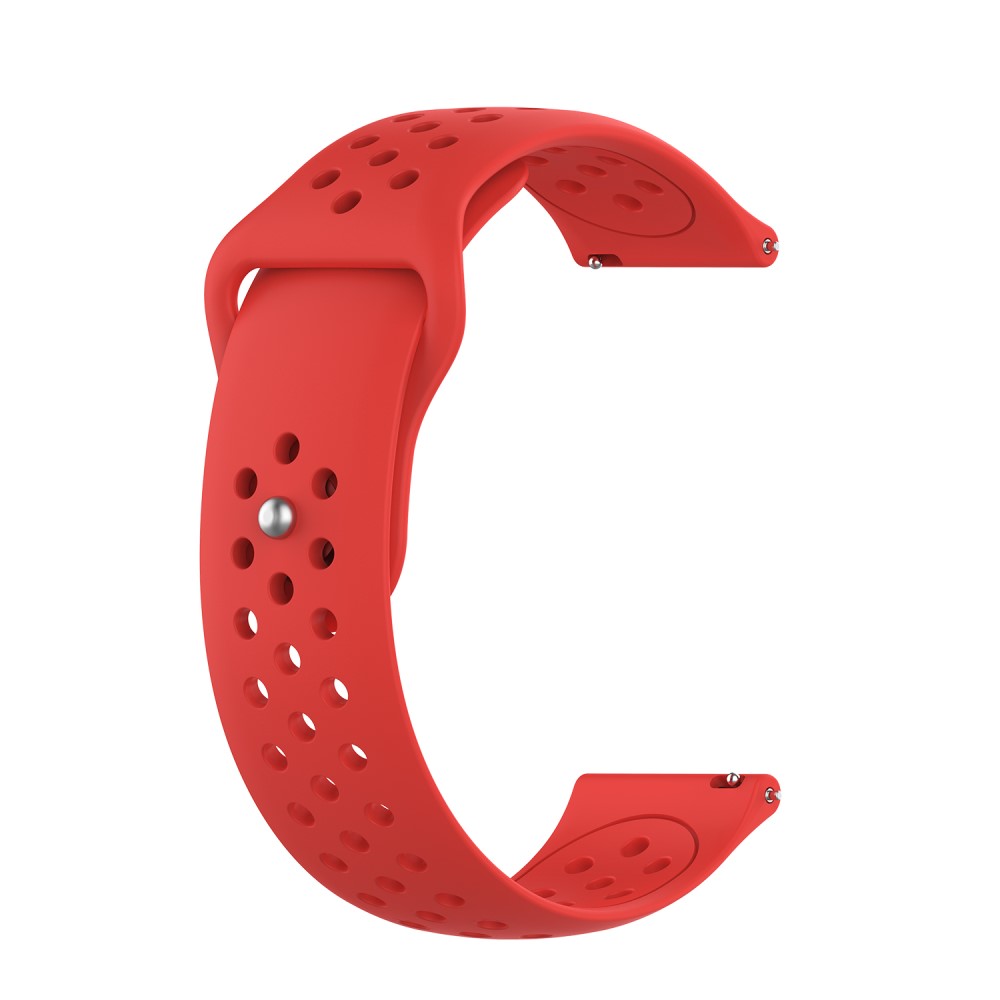  Λουράκι σιλικόνης με τρύπες για το Xiaomi Watch S1 (46mm) / Watch S1 Active (47mm) 231 - Red